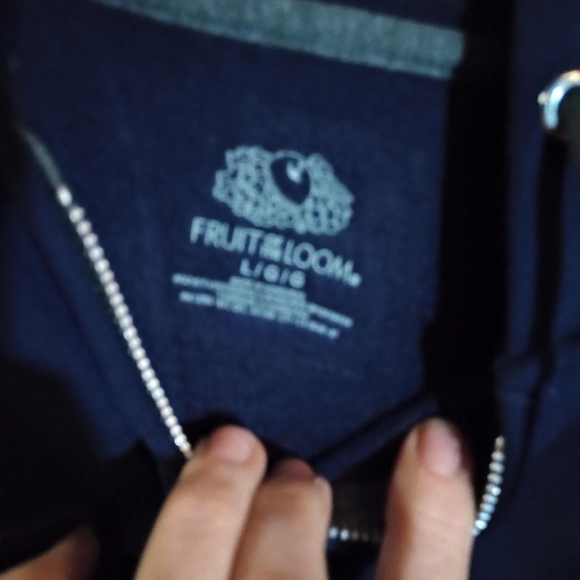 Fruit of the Loom large men's zip up jacket - Picture 2 of 2